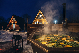 А-фрейм 1, Загородный клуб Глэмпинг Озерное, Воронеж