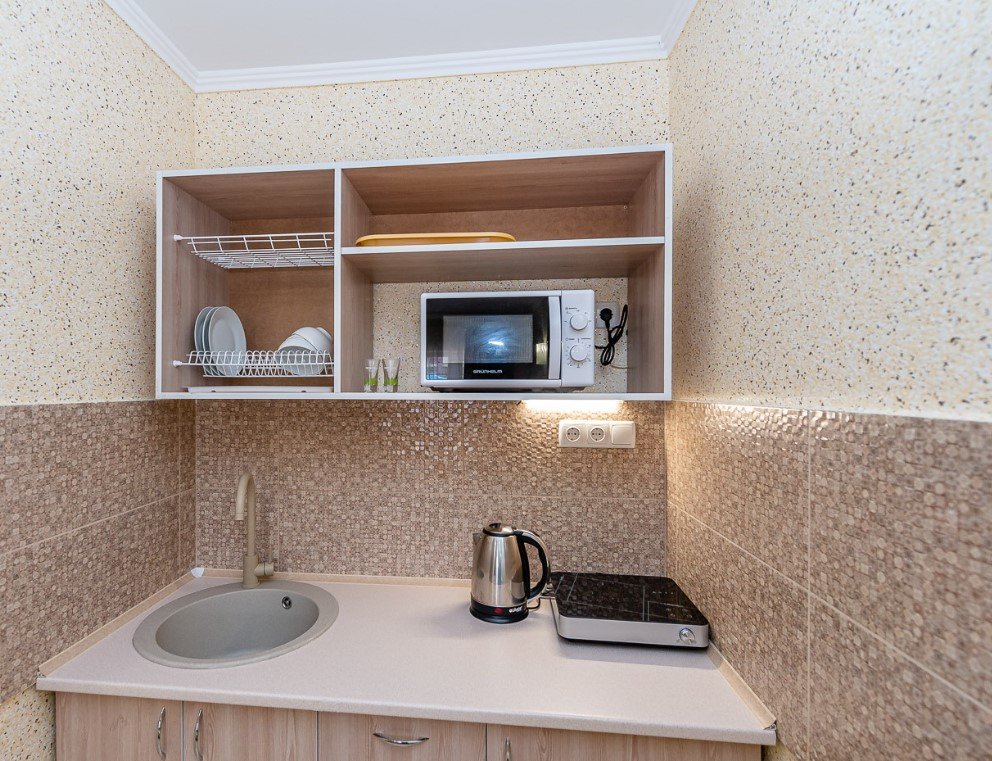 Люкс 3-местный 1-комнатный (с кухней)