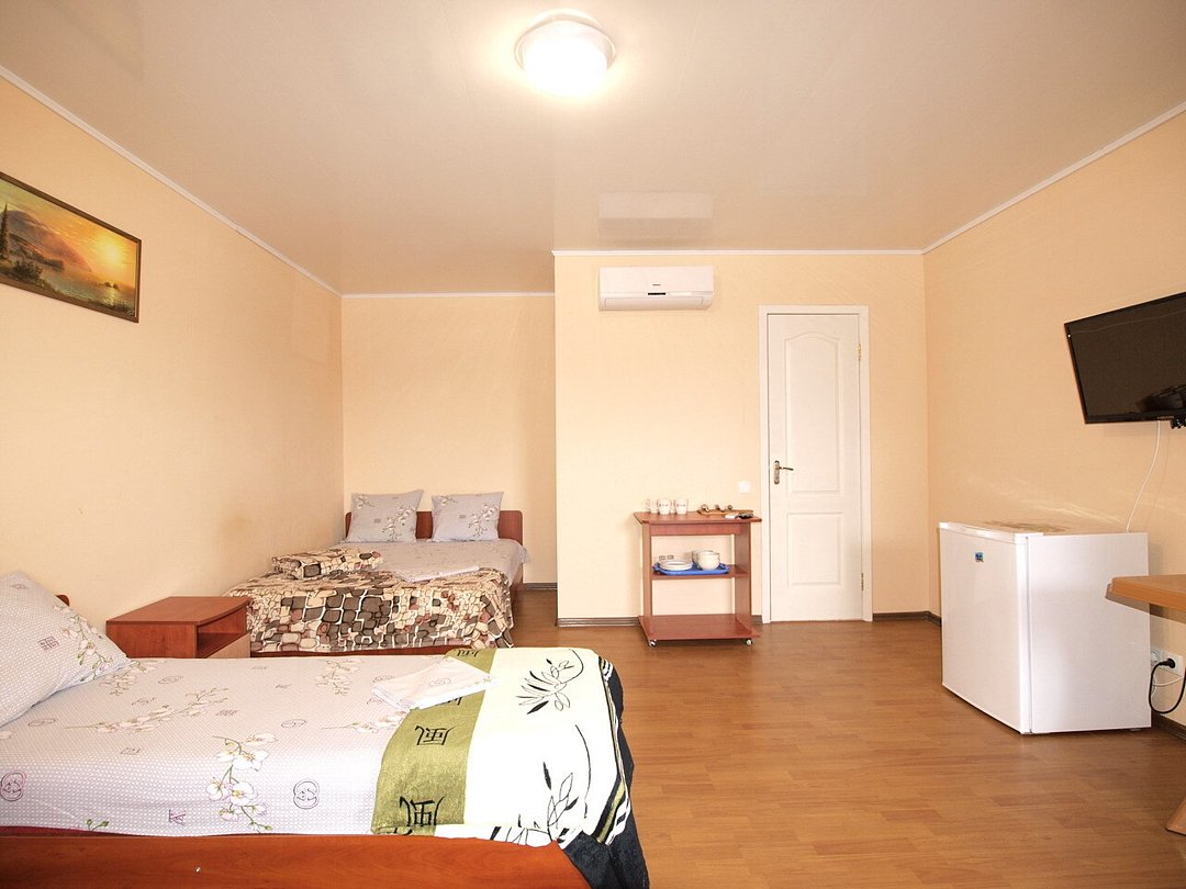 Стандартный 4-местный 1-комнатный