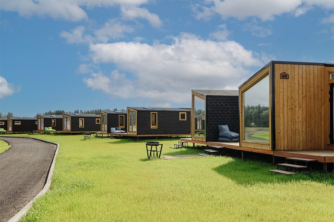 Глэмпинг Пятница Эко Курорт, деревня Пятница, Московская область