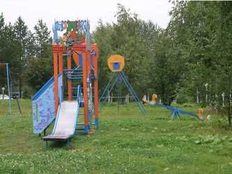Детская площадка, для гостей базы