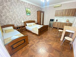 Студия 3 мест с кухней, Гостевой дом Green Zone, Адлер