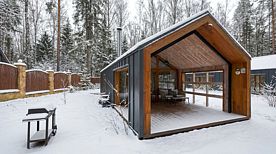 BarnHouse №19 с камином, кондиционером и террасой, База отдыха Les Holidays, Киржачский район