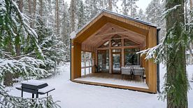 BarnHouse №20 с камином, кондиционером и террасой, База отдыха Les Holidays, Киржачский район