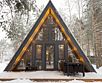 A-Frame №2 с купелью и террасой, База отдыха Les Holidays, Киржачский район