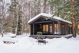 BarnHouse №9 без купели, с террасой, База отдыха Les Holidays, Киржачский район