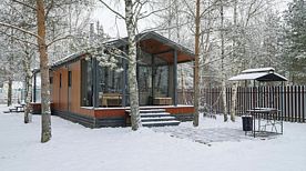 BarnHouse №16 с камином, кондиционером и террасой, База отдыха Les Holidays, Киржачский район