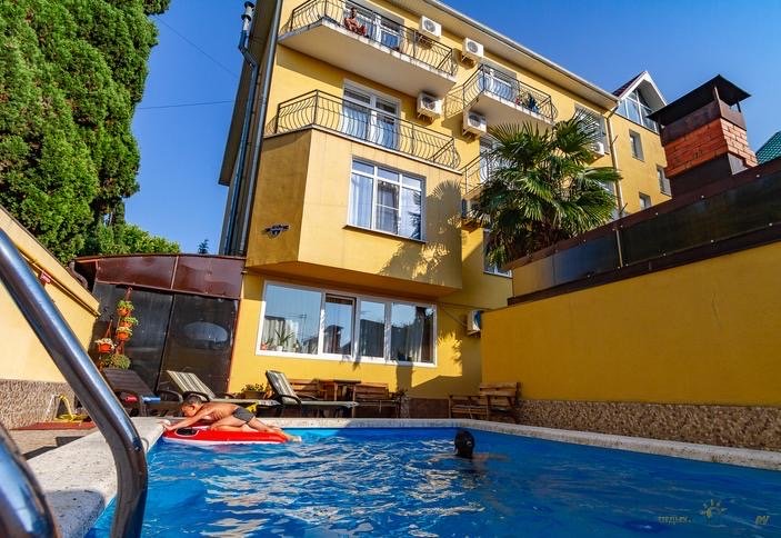 Гостевой дом Уралочка, Лазаревское, Краснодарский край