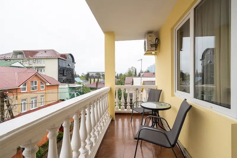 Номер 4-местный (с балконом)