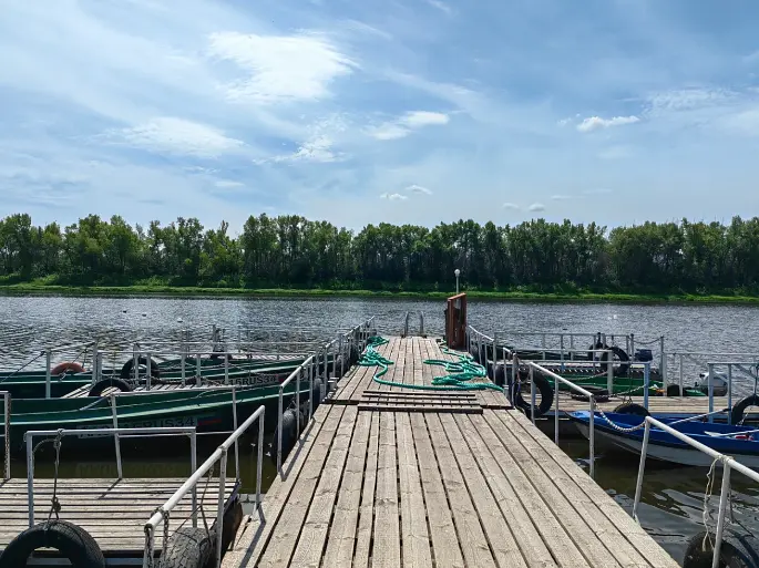 Причал / Пирс / Пристань — Рыболовная база «База отдыха Наша база Покровка», село Покровка