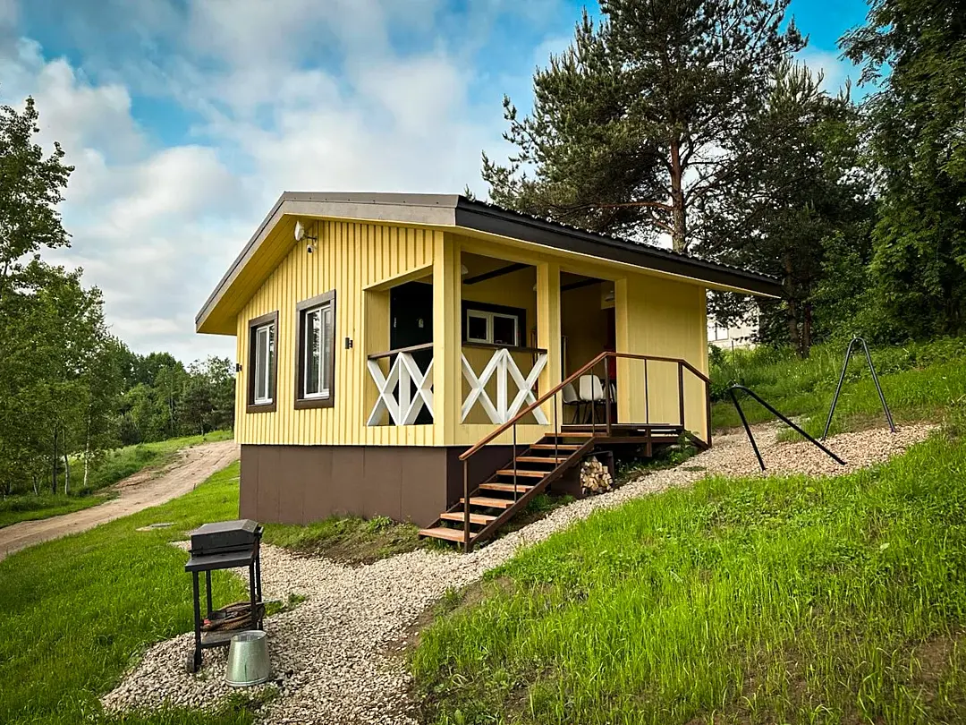 Загородный дом Рео Рест — Уютный берег, Псковская область, деревня Боровские Остров