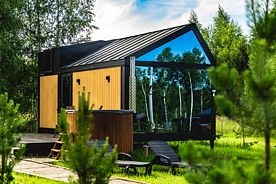 Фридом Барн с кроватью и купелью, Гостевая деревня Holiday Village Pereslavl , Переславль-Залесский