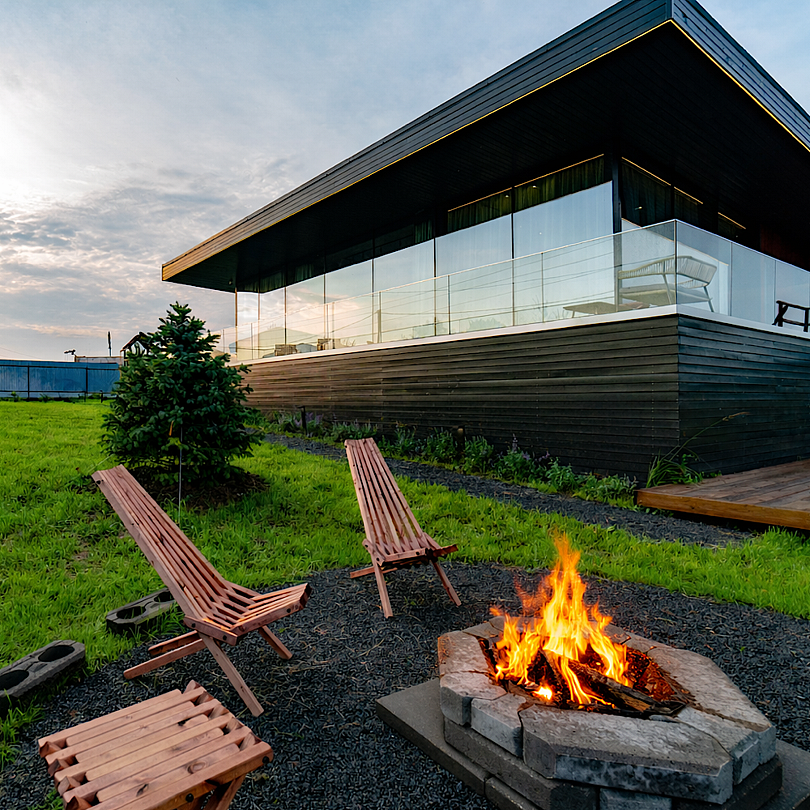 Частный домик в Икше (бывший Загородный комплекс Домик в Икше), Московская область, Дмитровский район 
