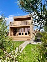 Стильный Cube House с видом на Волгу, Дома в аренду Шалаш Тайм, Красный яр