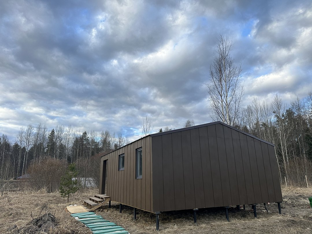 Уютный дом с большой террасой на ферме, Ленинградская область: фото 3