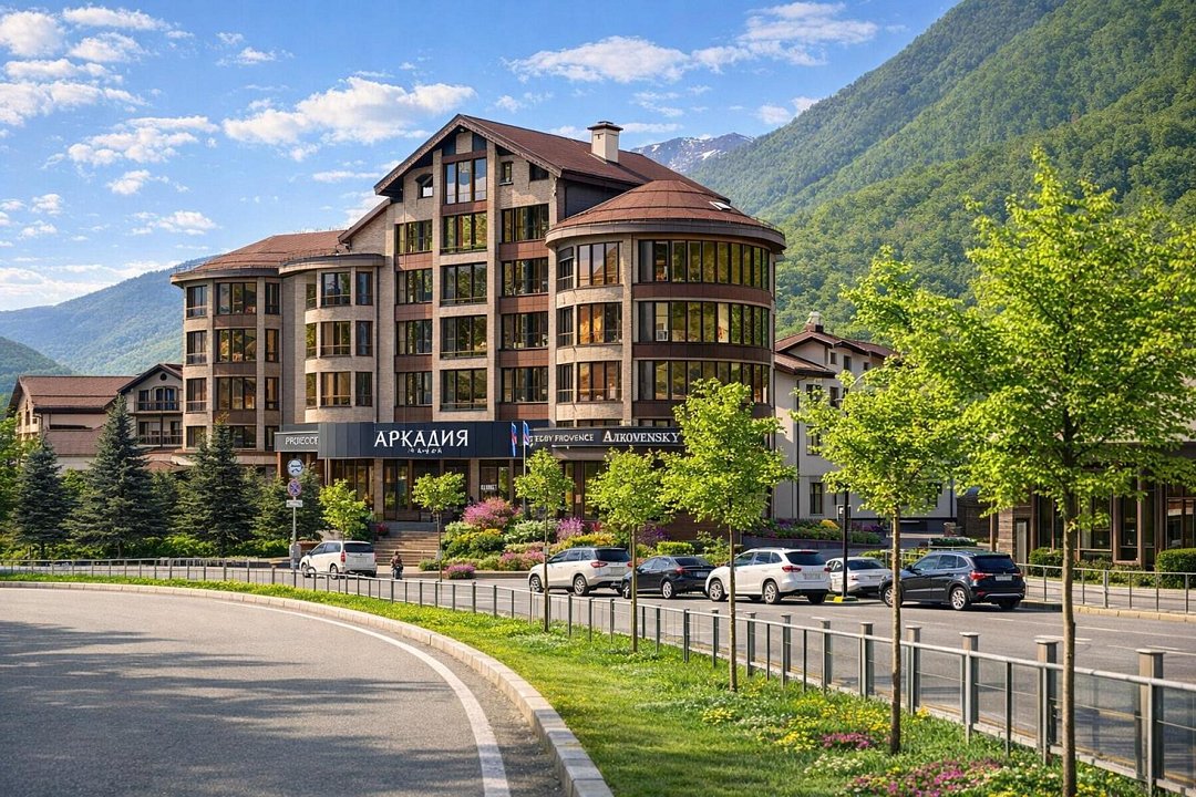 Отель Аркадия Hotel by Provence / Аркадия Прованс, Краснодарский край, Эстосадок Красная поляна Сочи