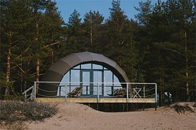 Геокупол Люкс с видом на море (строго без животных), Глэмпинг Майтри кэмп на Финском заливе, Лужки