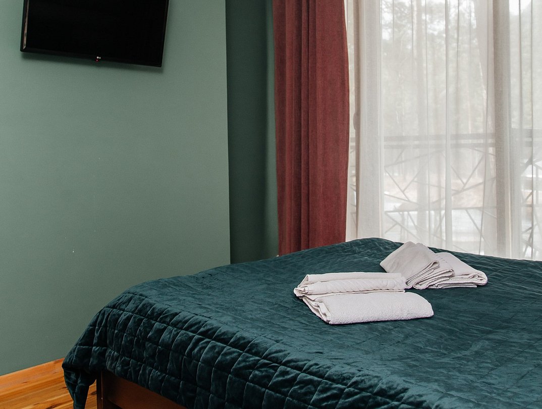 Дом 6-местный 2-комнатный О1 (с камином)