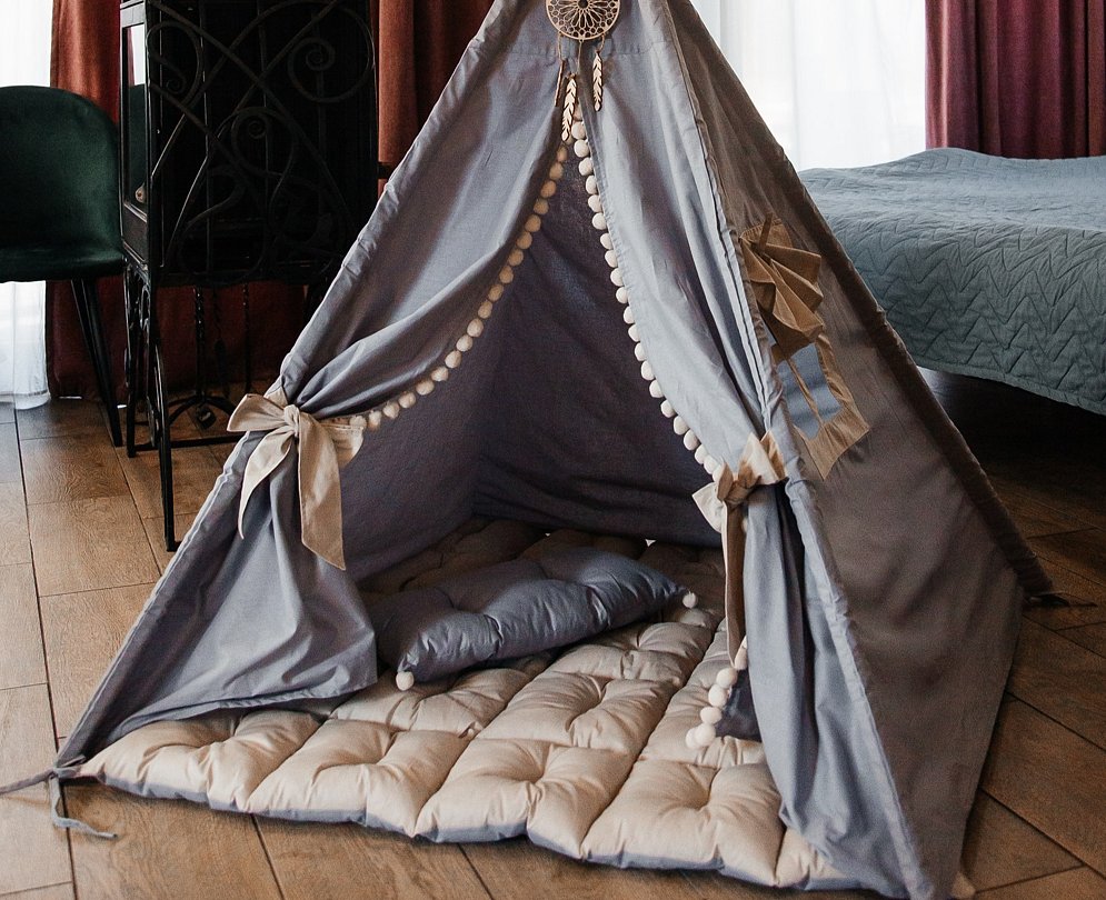 Дом 6-местный 2-комнатный О1 (с камином)