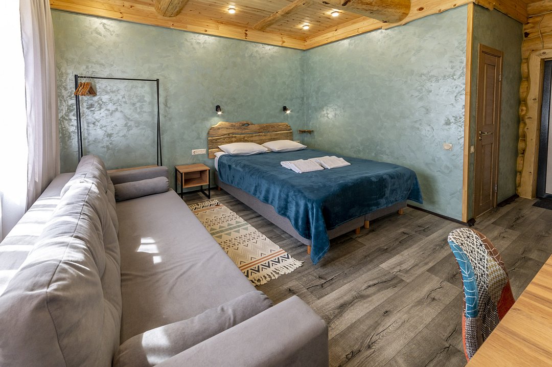 Номер 2-местный К4 большой (1 этаж, вид на территорию)