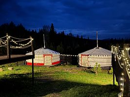 Монгольская юрта, Гостевые дома Горы Зовут, Сибирка