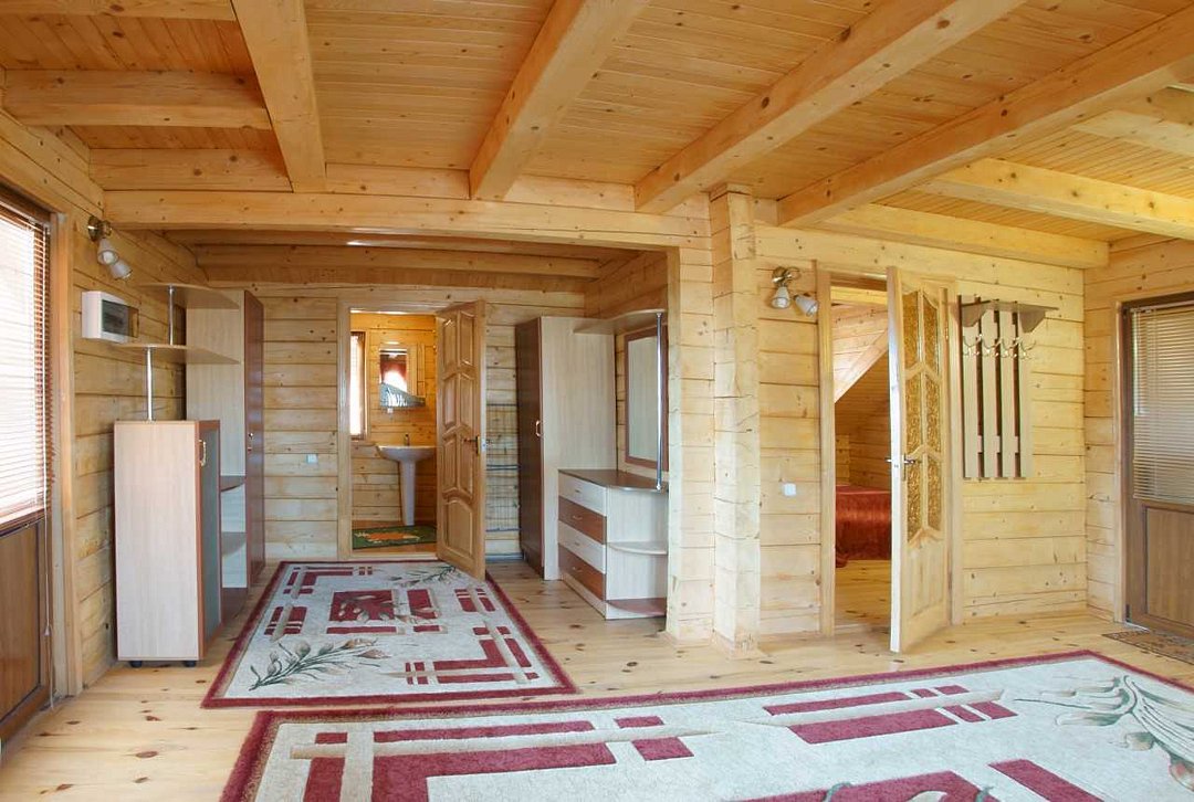 Номер 2-местный 2-комнатный (деревянный коттедж, 2 этаж)