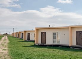Бунгало Комфорт с двуспальной кроватью, Кемпинг Оленевка Village, Оленевка