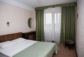 1-мест. (разм. в 2-мест.) 2-комн. 1 катег., корп. 1, Пансионат Искра, Пятигорск