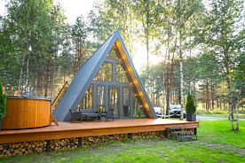 A-Frame № 1, База отдыха Les Holidays, Киржачский район