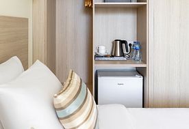 1-мест. (разм. в 2-мест.) станд. без балк., Отель Portoritsa, Гечрипш