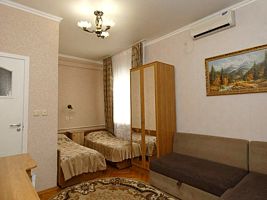 4-х местный Стандарт без балкона, Семейный дом на Виноградной, Джемете