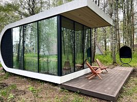 Панорамный дом, Туристический комплекс Экопарк Поляны, Варские