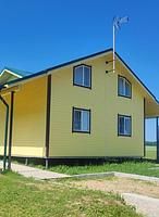 Деревянный коттедж (половина 4П), 2 этажа, на 3 человек, Гостевые дома Лукино-парк, Лукино