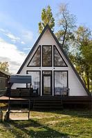 Дом A-Frame до 8 человек, База отдыха Стрелка, Азов
