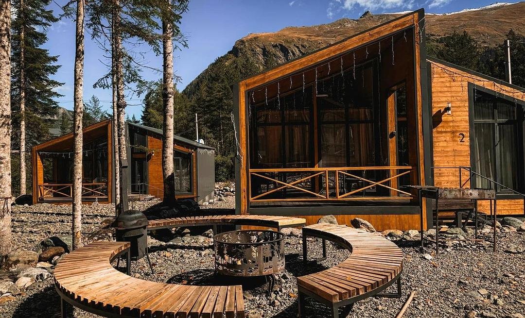 База отдыха Райский уголок  (Dombay Paradise), Республика Карачаево-Черкесия, Домбай 