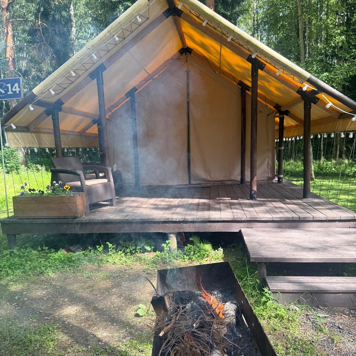 Фото 1 из отзыва о загородном отеле Конаково.Аэро