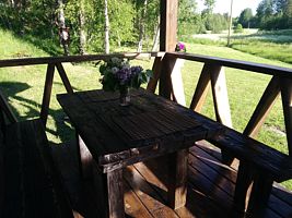 Двухместный коттедж 2 отдельные кровати, Гостевой дом Домик в Харвиа, Лахденпохский район