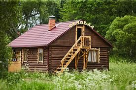 Домик с камином, Гостевой дом вЧемодано, Юхновский