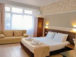 4-х местный комфорт без балкона, Пансионат Уральские самоцветы, Анапа