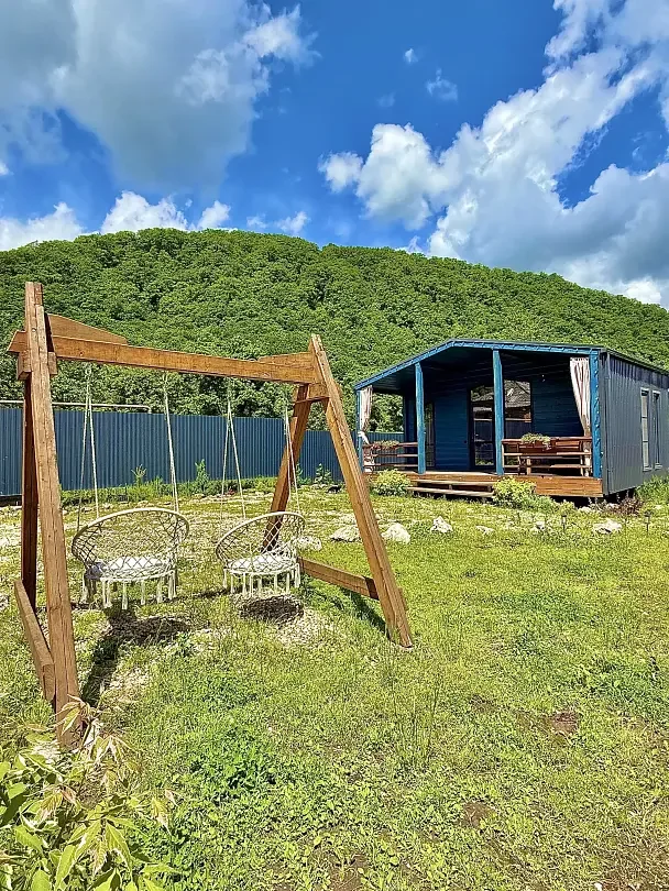 Коттедж Eco House в горах Адыгеи, Республика Адыгея, Каменномостский станица Даховская станица Абадзехская