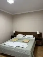 Двухместный полулюкс с 2 комнатами с балконом и с видом на горы (двуспальная кровать), Пансионат Сан-Марина, Гагра