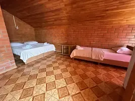 Трёхместный коттедж с балконом и с красивым видом из окна, Гостевой дом Noshen, Лазаревское