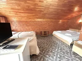 Четырёхместный коттедж Standard с балконом и с видом на горы, Гостевой дом Noshen, Лазаревское