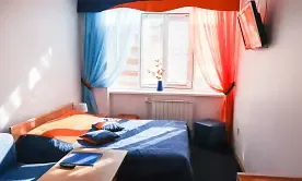 Трехместный номер «Стандарт» с двуспальной кроватью, Горнолыжная база Райдер, Миасс