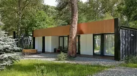 2-x местный 2-х комн. делюкс вилла с купелью на дровах, Гостевой дом Русские Сезоны Парк Отель Первый, Архыз