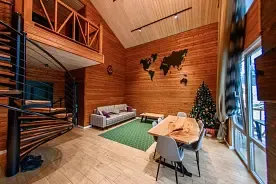 10-ти местный - двухэтажный Дом LOFT, Гостевой комплекс Ривер Хаус, Архыз