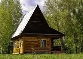 Четырёхместный коттедж с красивым видом из окна, База отдыха Турбаза Тюнгур, село Тюнгур