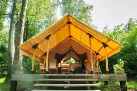 Тент Safari, Глэмпинг Под небом, село Тишково