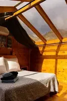 Трёхместный номер Deluxe с балконом и с красивым видом из окна, Туристическая база Каяк, село Узнезя