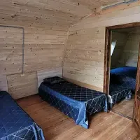 Номер в Деревянном Коттедже Комфорт с 3 комнатами, База отдыха Кизлярская лагуна, Махачкала